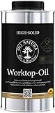 OLI-NATURA Worktop-Oil - Profi-Arbeitsplattenöl 500 ml, lebensmittelecht-zertifiziert (LFGB), lösemittelfrei, für Wohn-&...