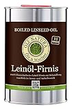 OLI-NATURA Leinöl-Firnis, biologischer Holzschutz, lebensmittelecht-zertifiziert, 1L, farblos - natur